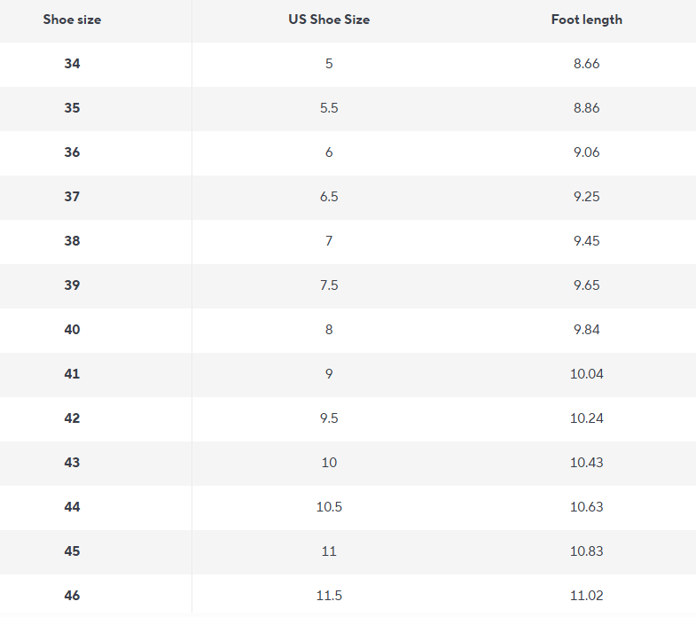 Avelyn Leder Sandalen | Wrap Strap Design mit gepolsterter Sohle - Size Chart
