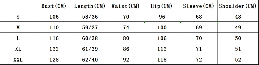 Streifenhemd und Minirock Set | Lockere Bluse | Geraffter Rock - Size Chart