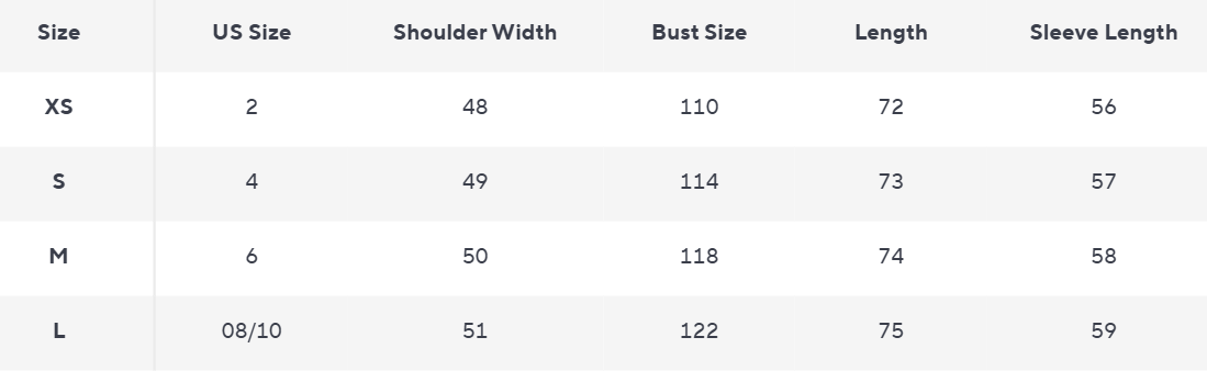 Faux Shearling Toggle Jacke | Kontrastbesatz | Winter - Size Chart