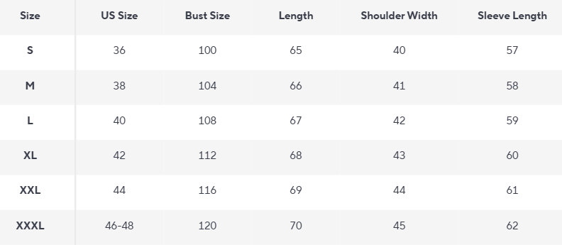 Wollmischung Rollkragenpullover | Classic Knit | Regular Fit - Size Chart