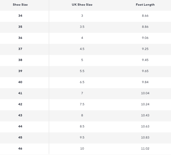 Chelsea Boots | Seitlicher Reißverschluss Leder Ankelstiefel - Size Chart