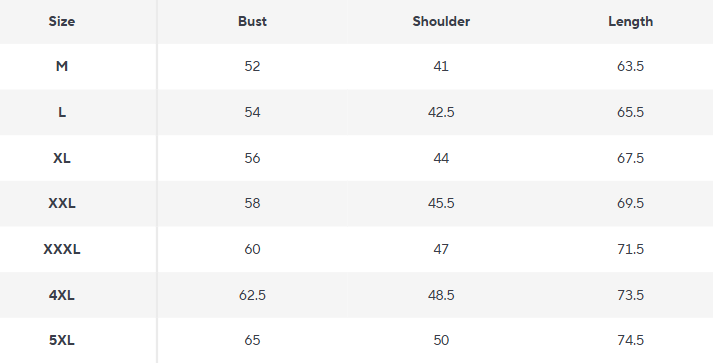Fleece-Weste | Isolierte Steppgilet | Modenzo Grundlinie - Size Chart
