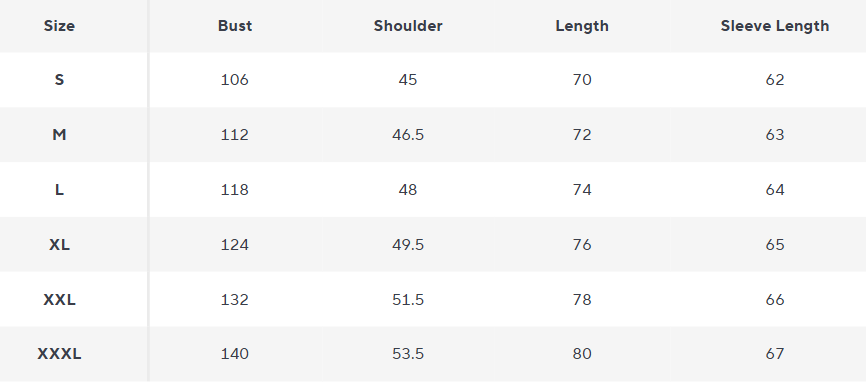 Viertel-Reißverschluss Pullover | Slim Fit Thermo-Strick - Size Chart
