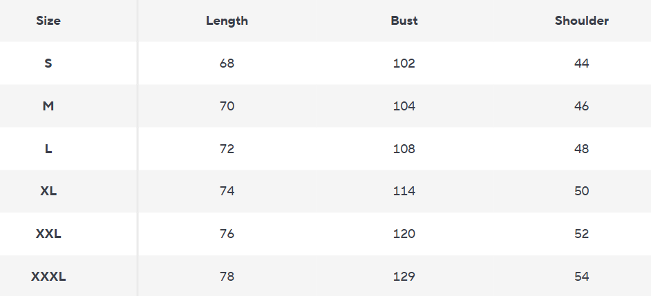 Klassischer Hoodie | Weicher Jersey | Grundlinie Essentials - Size Chart