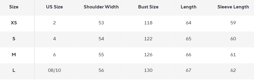 Faux Leder Reißverschlussjacke | Relaxed Fit Kurzer Mantel - Size Chart