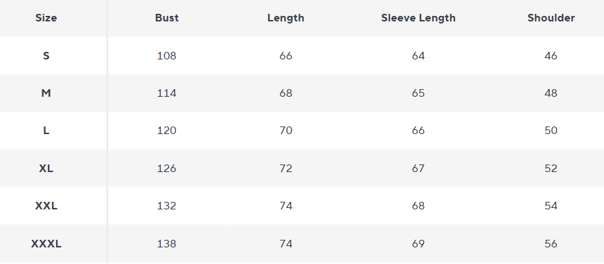 PU Lederjacke | Abnehmbare Kapuze | Moto-Inspiriert - Size Chart