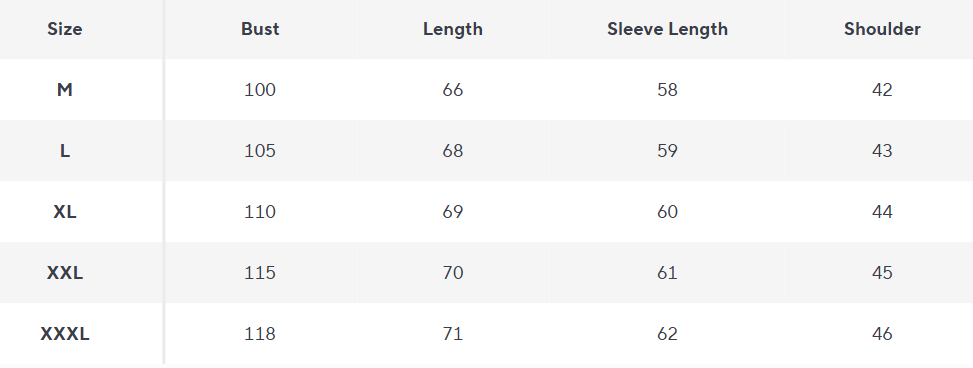 Wollpullover | Navy Streifen Strick | Klassischer O-Ausschnitt - Size Chart