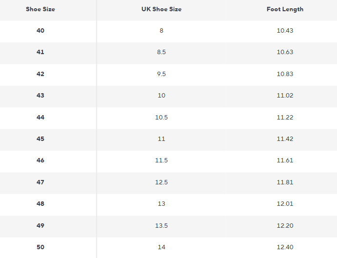 Chelsea Boots aus Faux Suede | Slip-On | Niedriger Absatz - Size Chart