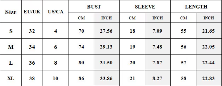 Knit Polo Top | Kontrastbesatz - Size Chart