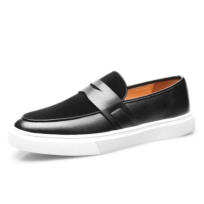 Leder Loafers | Slip-On Penny Style | Grundlinie Collection