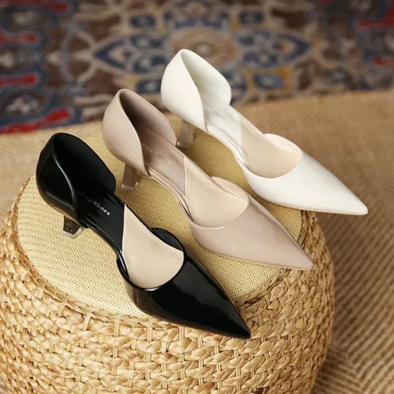 Spitze Toe Lack Pumps | Slip-On Pumps