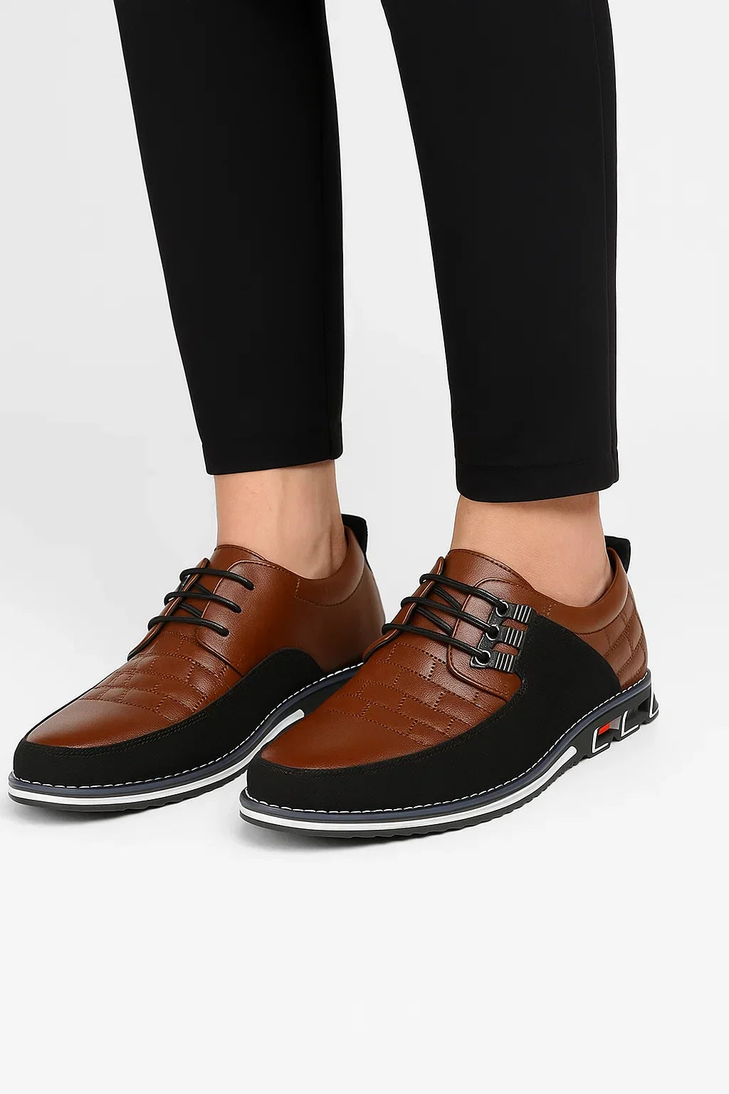 Oxford Schuhe Herren | Kunstleder | Grundlinie Kollektion