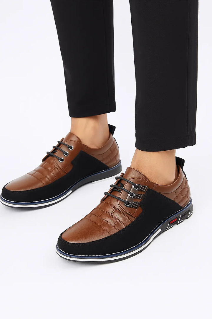 Oxford Schuhe Herren | Kunstleder | Grundlinie Kollektion