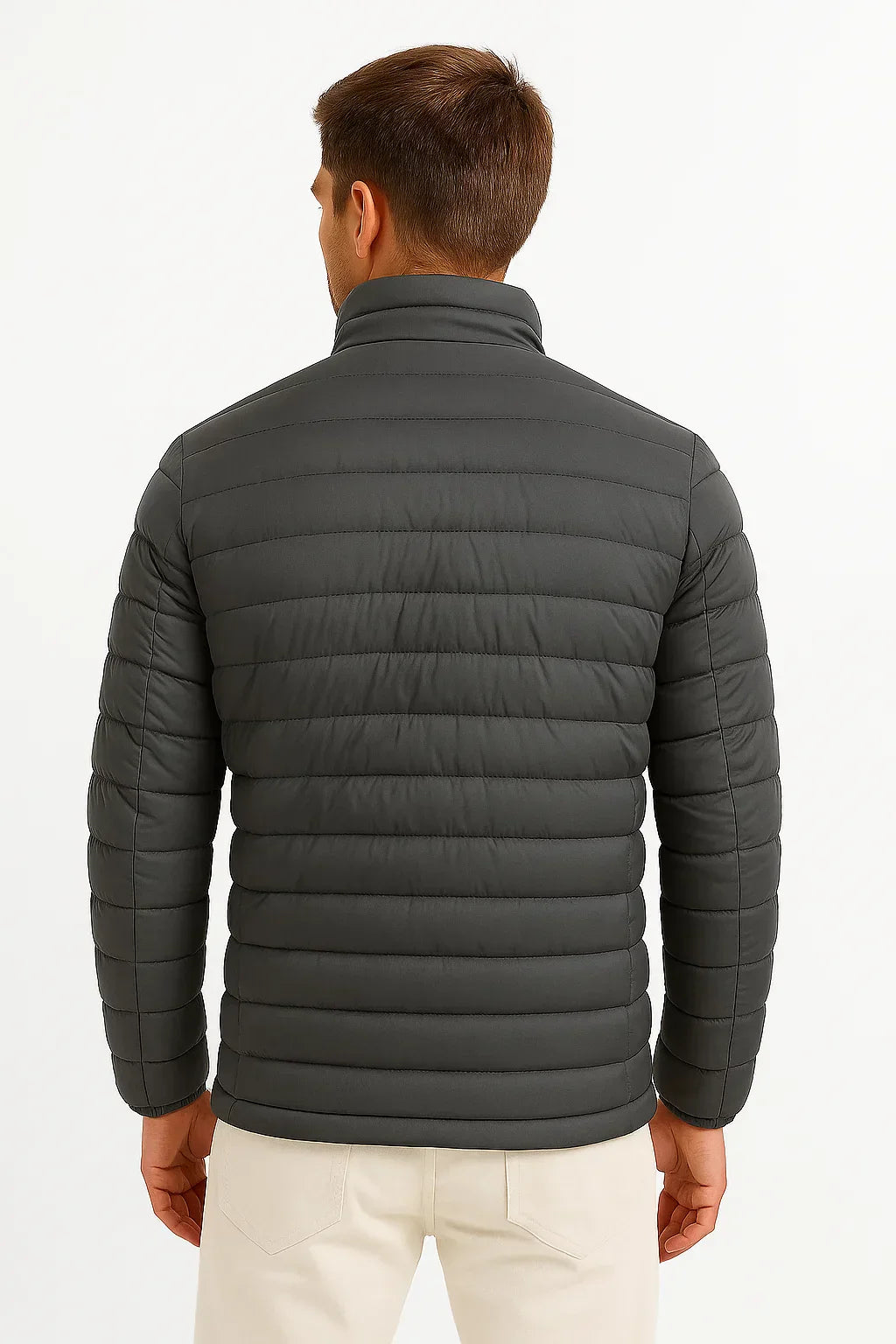 Leichtgewicht Pufferjacke | Stehkragen | Gequiltet Polyester