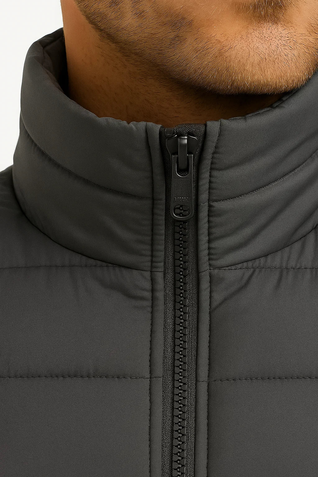 Leichtgewicht Pufferjacke | Stehkragen | Gequiltet Polyester