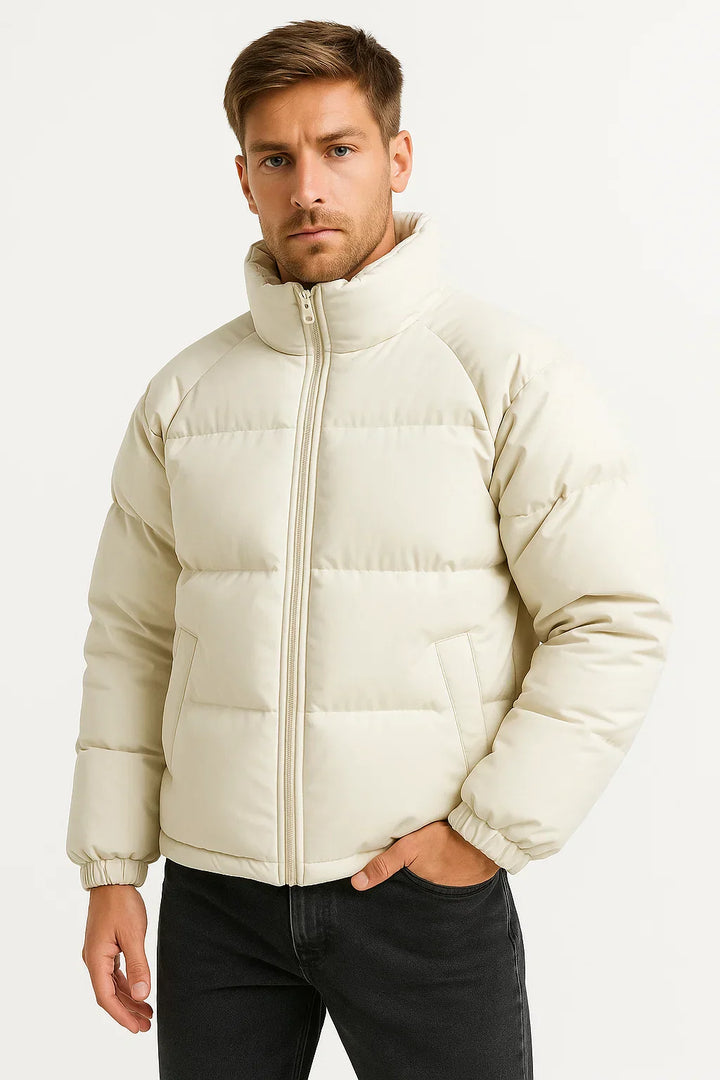 Pufferjacke mit Stehkragen | Gequiltet | Winter