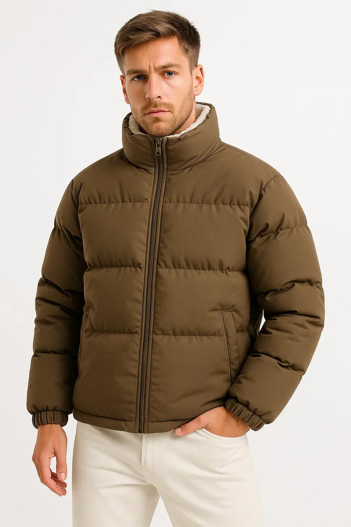 Pufferjacke mit Stehkragen | Gequiltet | Winter