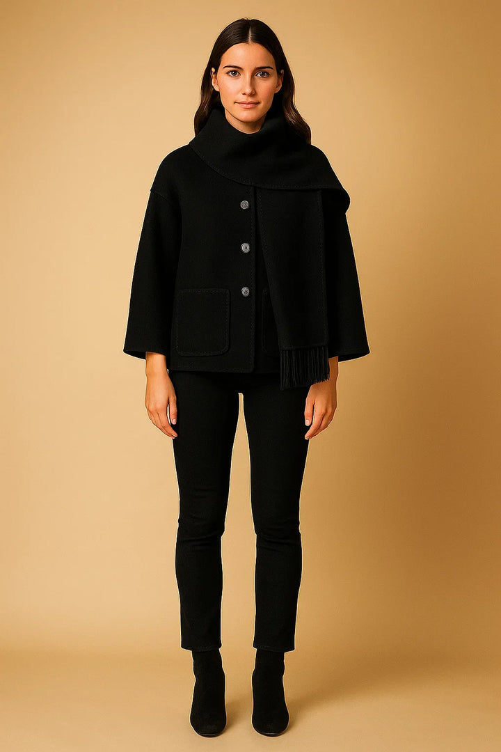 Fringe Detail Coat | Relaxed Fit