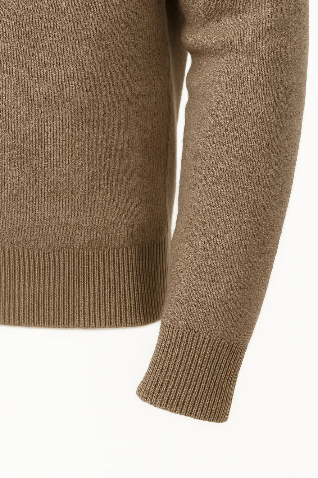 Kapuzenstrickjacke | Merinowolle Zip Jacke