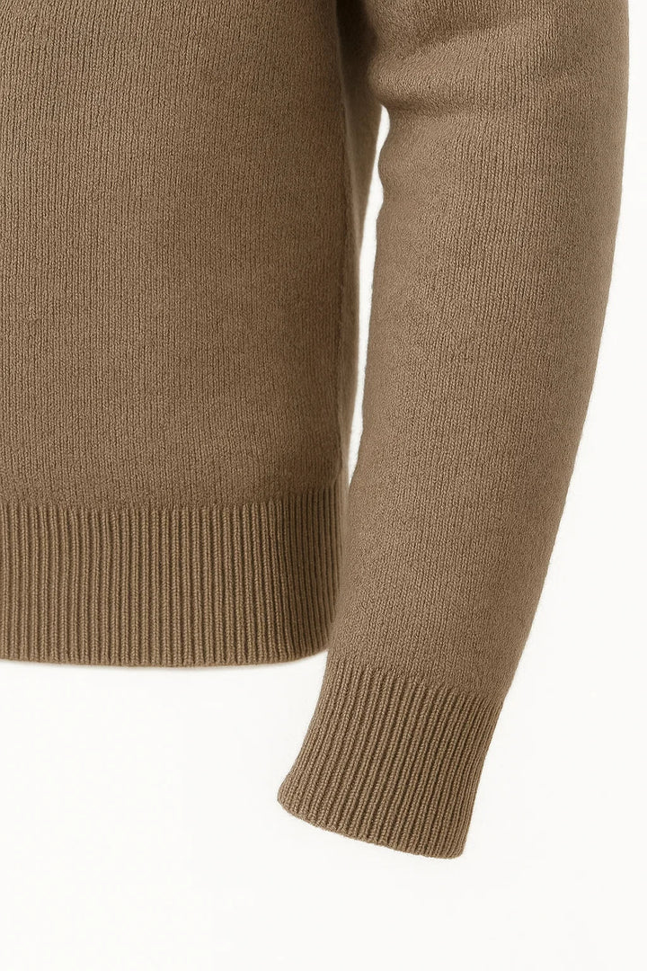 Kapuzenstrickjacke | Merinowolle Zip Jacke