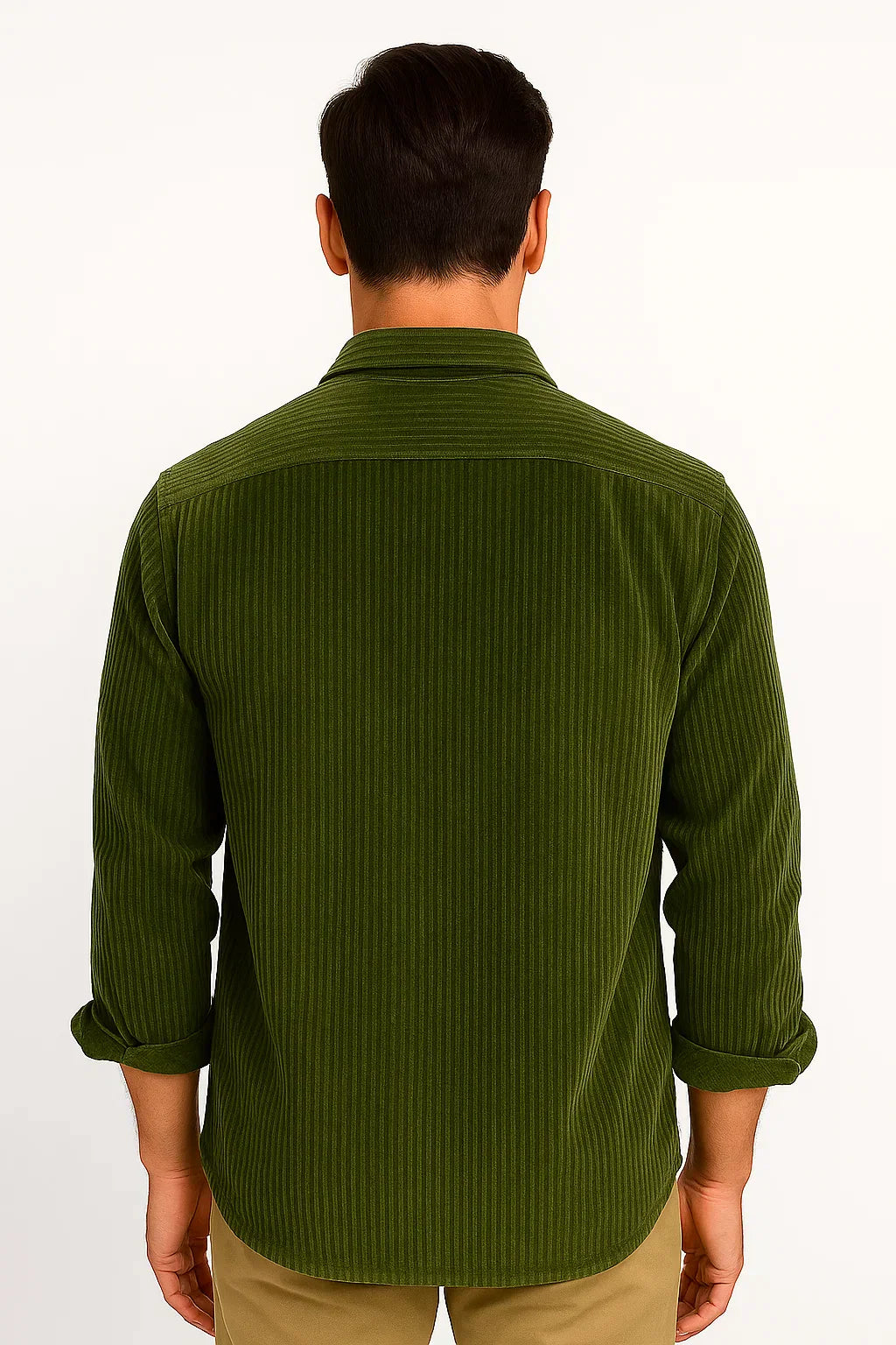 Corduroy Overshirt | Button-Up Design | Relaxed Fit