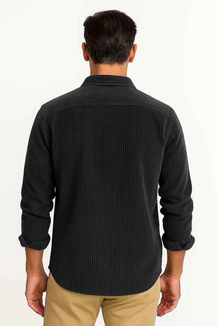 Corduroy Overshirt | Button-Up Design | Relaxed Fit