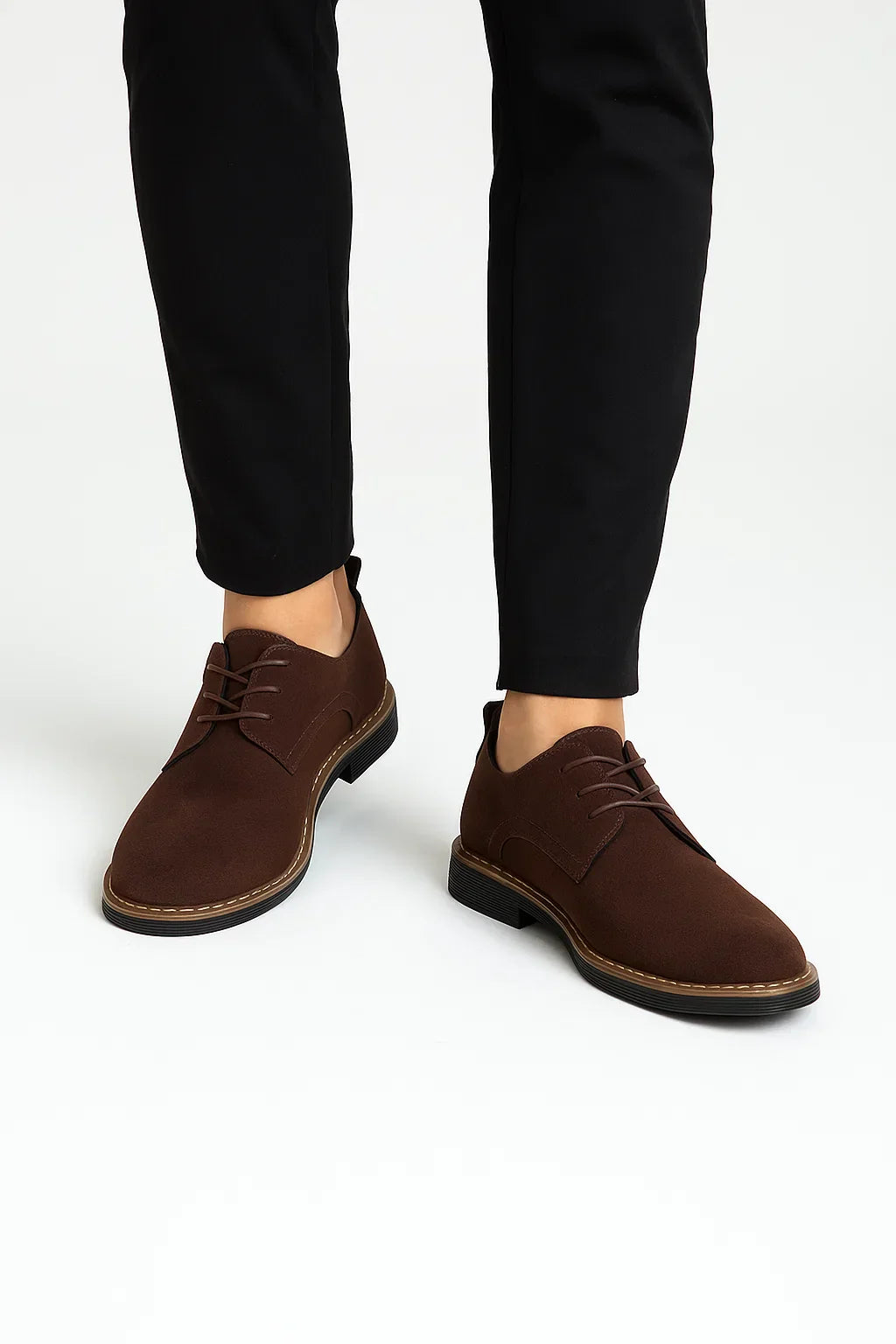 Oxford Schuhe | Matte Kunstleder | Grundlinie Kollektion