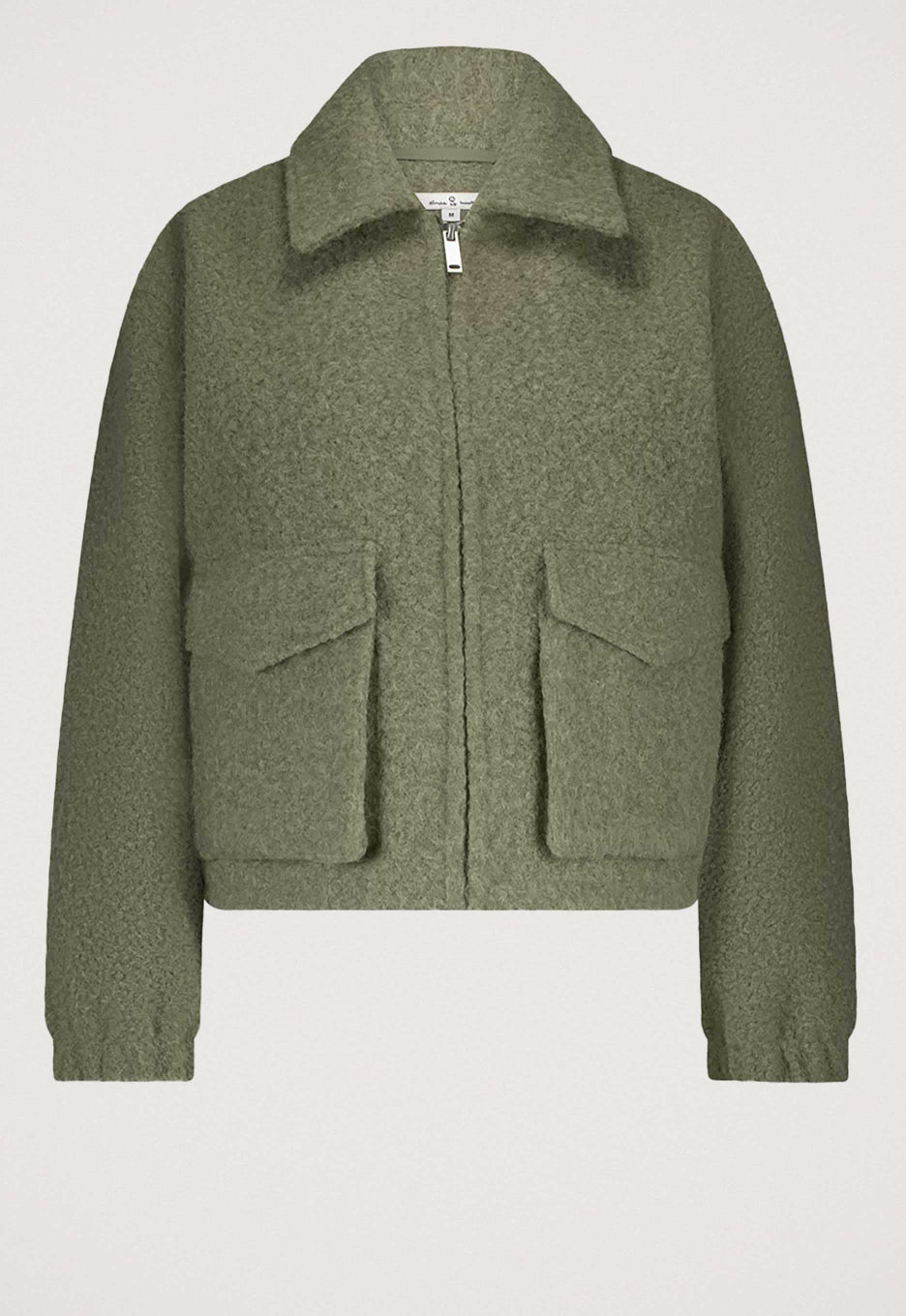 Cropped Jacke | Zip Front | Utility Taschen | Moderner Urban Style