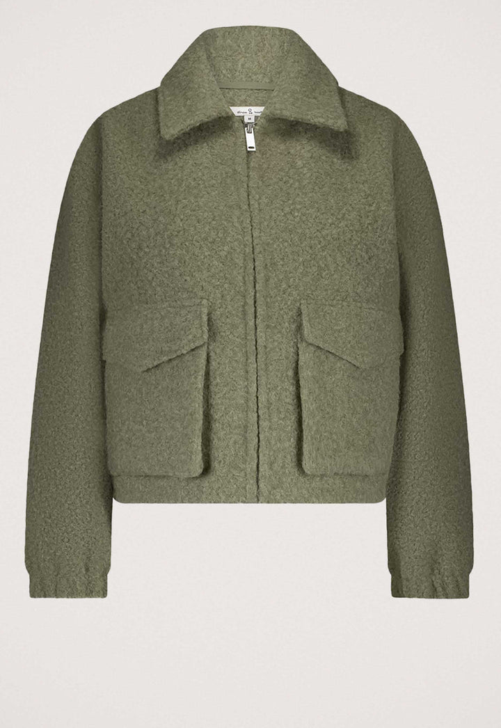 Cropped Jacke | Zip Front | Utility Taschen | Moderner Urban Style