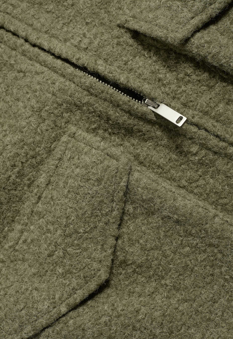 Cropped Jacke | Zip Front | Utility Taschen | Moderner Urban Style