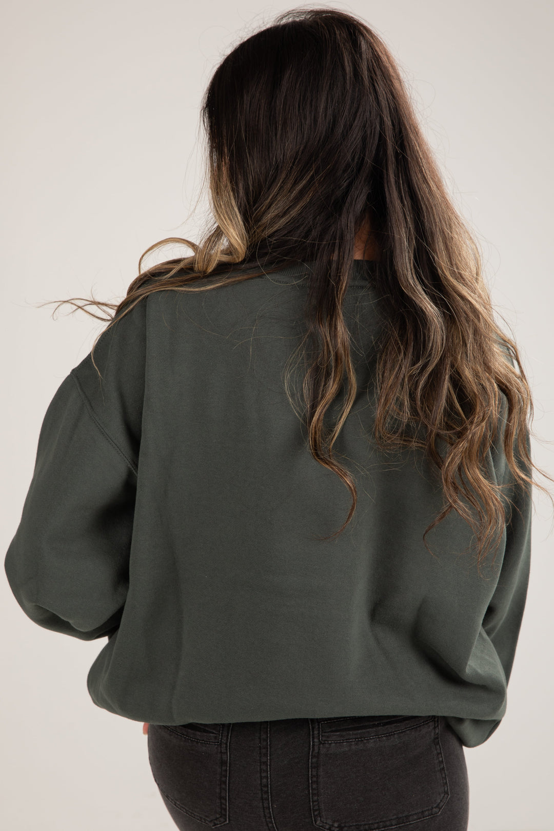 Cotton Sweatshirt | Greenville South Carolina Print | Relaxed Fit