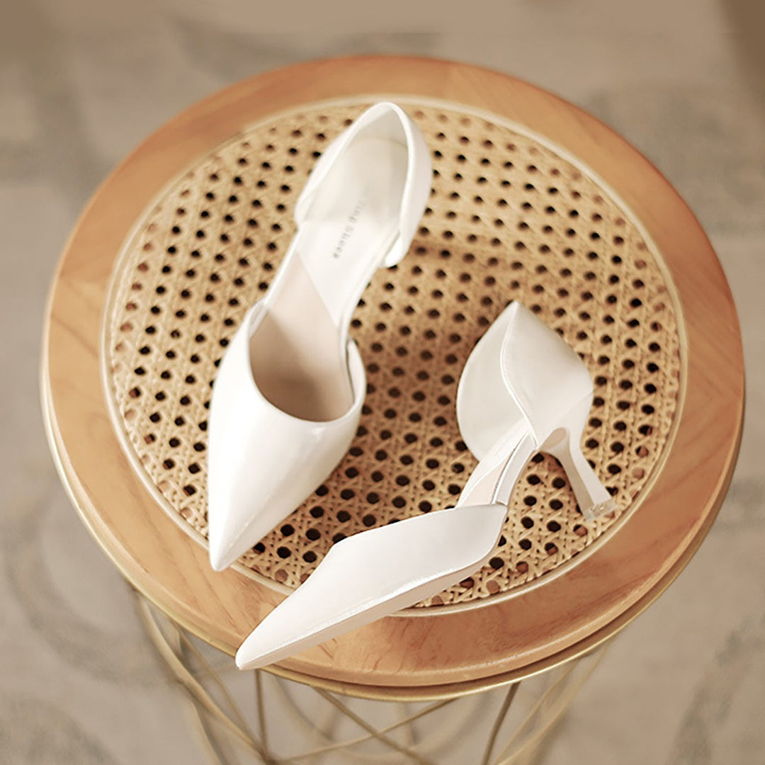 Spitze Toe Lack Pumps | Slip-On Pumps